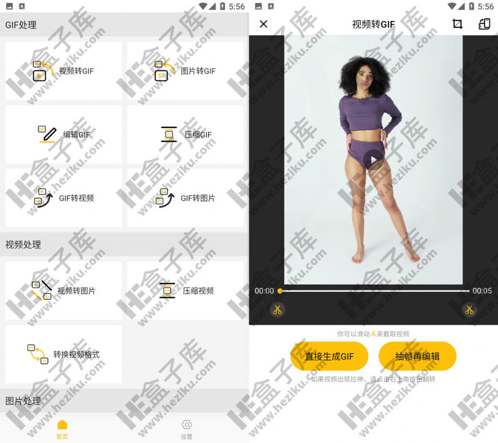 GIF Master app GIF多功能处理/图片处理/视频转换压缩，很强悍